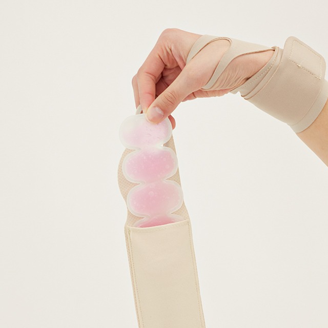 바디픽셀 캐리밴드 온찜질 손목보호대 의료용 냉온 아대